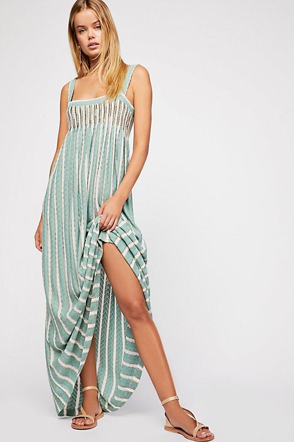 Rain Shadow Knit Maxi Dress By Free People